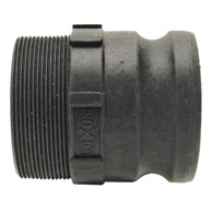 GRANIT Camlock spojka tip F 1 1/4" s vanjskim navojem, plastika